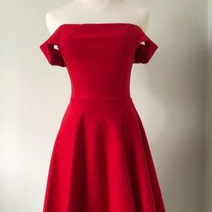 Red Forever 21 Semi-Formal Dress